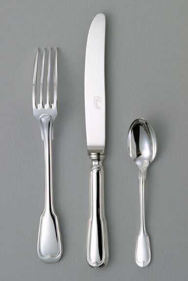 Chambly Filets Serving Fork - Silver Plated