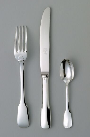 Chambly Vieux Paris Table Fork - Silver Plated