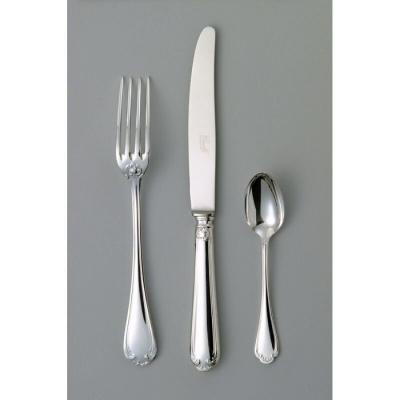 Chambly Louis XIV Coquille 5 piece Place Setting - Silver Plated
