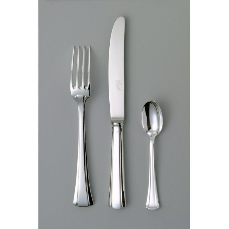 Chambly Olympe Dessert Salad Fork - Silver Plated