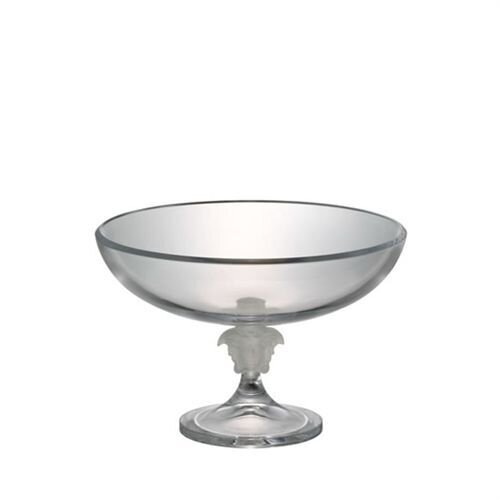 Versace Medusa Lumiere Bowl Footed Crystal 13 inch