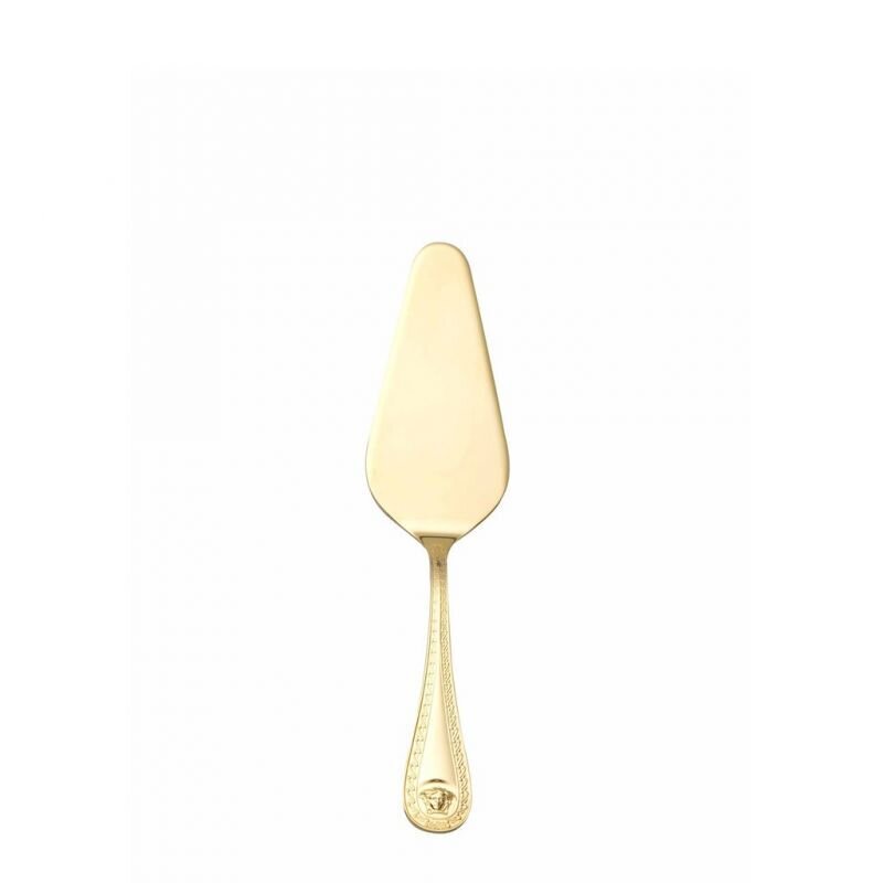 Versace Medusa Flatware Cake Server 8 2/3 inch - Gold-Plated, MPN: 19300-120930-70058, 790955138414