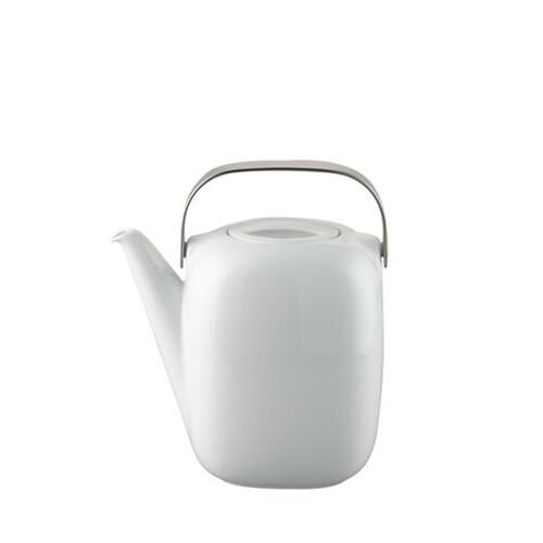 Rosenthal Suomi White Coffee Pot 51 ounce, Metal Handle, MPN: 17000-800001-14035, 790955014039