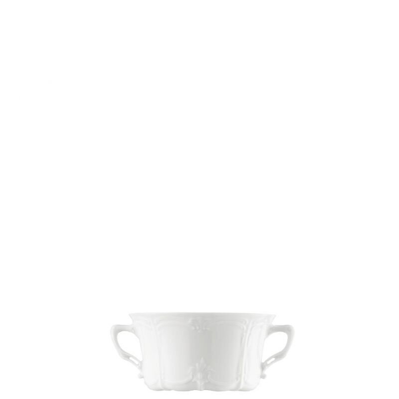 Rosenthal Baronesse White Cream Soup Cup 9 ounce