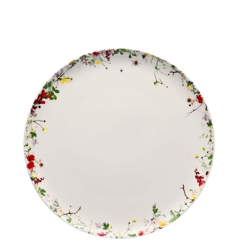 Rosenthal Brillance Fleurs Sauvages Dinner Coupe Plate 10 1/2 Inch
