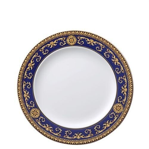 Versace Medusa Blue Dinner Plate 10 1/2 inch