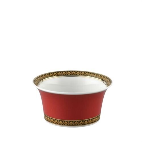 Versace Medusa Red Fruit Dish 4 3/4 inch 9 ounce, MPN: 19300-409605-10512, 790955093232