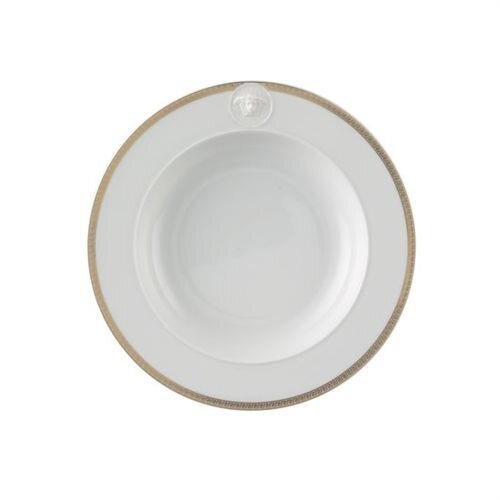 Versace Medusa Dor Rim Soup 8 1/2 inch, MPN: 19300-409950-10322, 790955109094