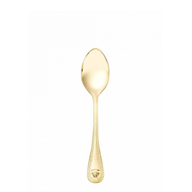 Versace Medusa Flatware Serving Spoon 8 inch - Gold-Plated