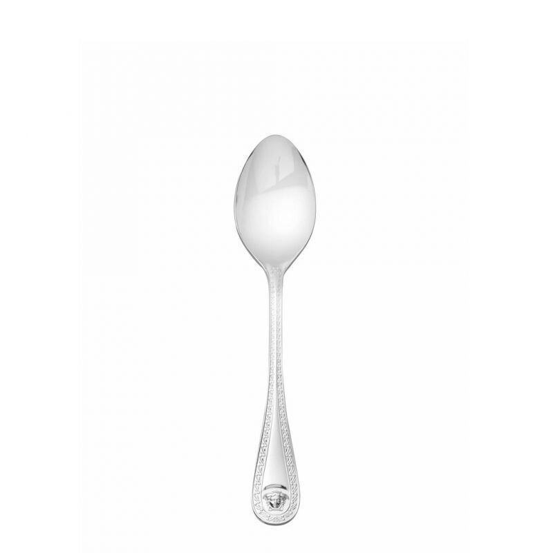Versace Medusa Flatware Serving Spoon 8 inch - Silver-Plated, MPN: 19300-120900-70020, 790955110984