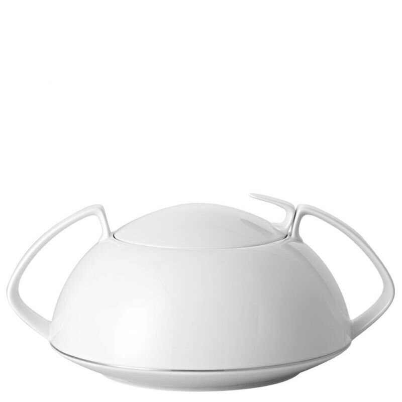 Rosenthal TAC 02 Platinum Soup Tureen 101 ounce, MPN: 11280-403241-11020, 790955885486