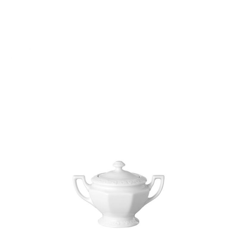 Rosenthal Maria White Sugar Bowl Covered 9 ounce, MPN: 10430-800001-14330, 790955064584