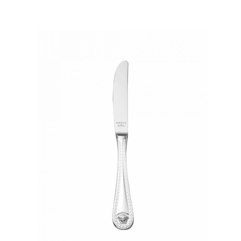 Versace Medusa Flatware Table Knife 8 2/3 inch - Silver-Plated