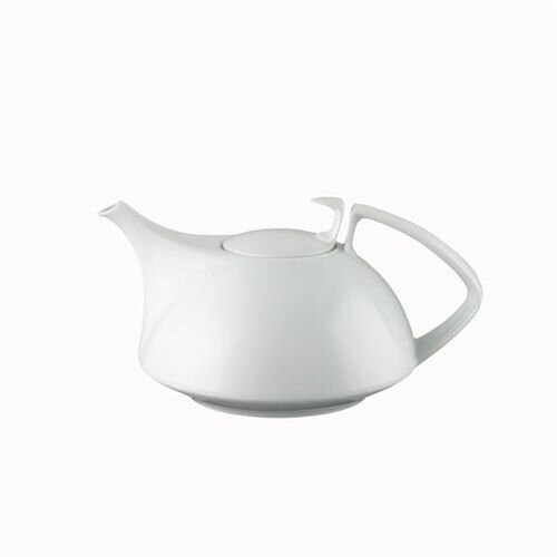 Rosenthal TAC 02 White Tea Pot 45 ounce 4-pc Set 4 pcs = 2 strainers, tpot, lid, MPN: 11280-800001-…