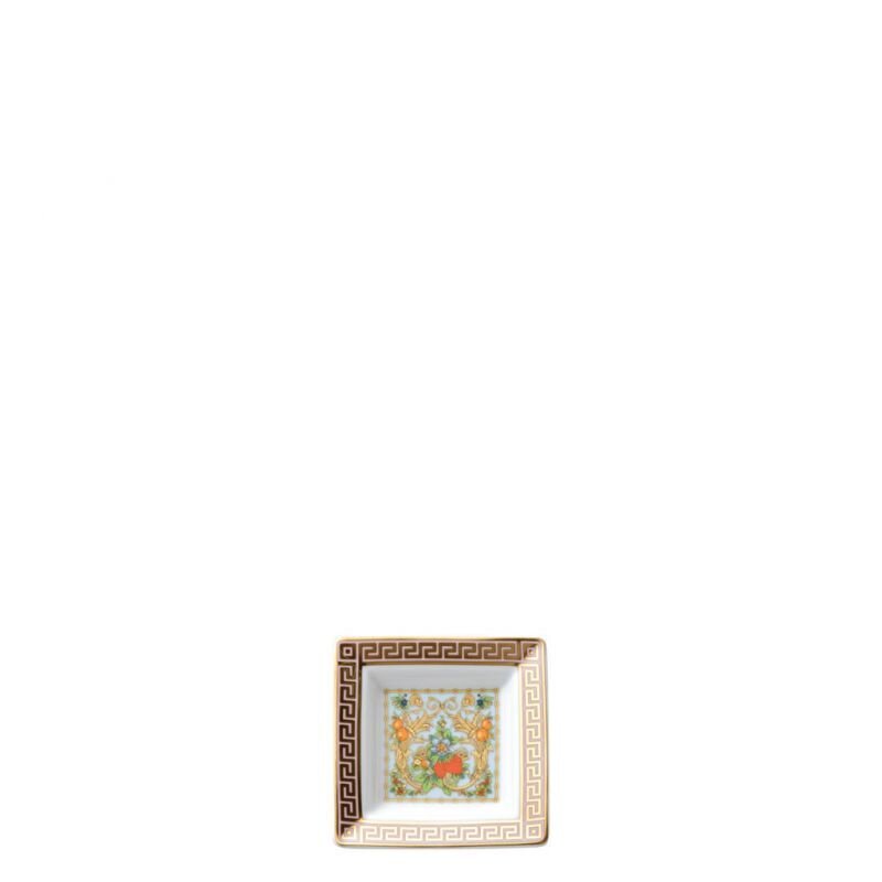 Versace Butterfly Garden Tray Porcelain 3 1/4 inch Square, MPN: 14085-102912-25808, 790955197701