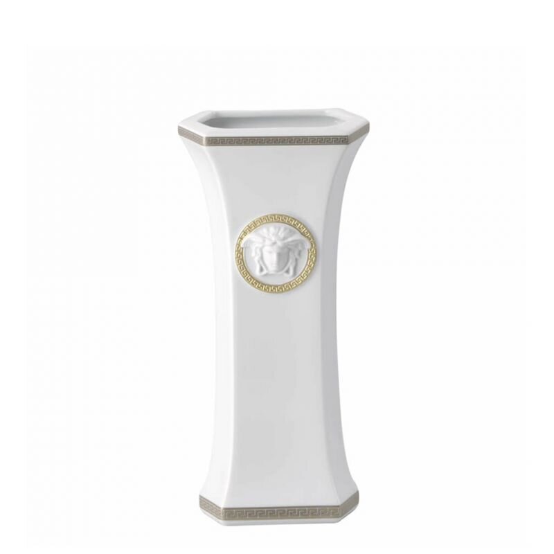 Versace Gorgona Vase Porcelain 10 inch