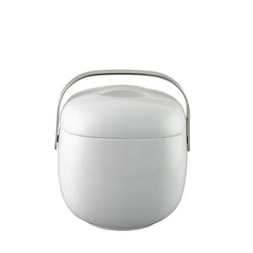 Rosenthal Suomi White Vegetable Bowl Covered 84 1/2 ounce, Metal Handle, MPN: 17000-800001-11323, 7…