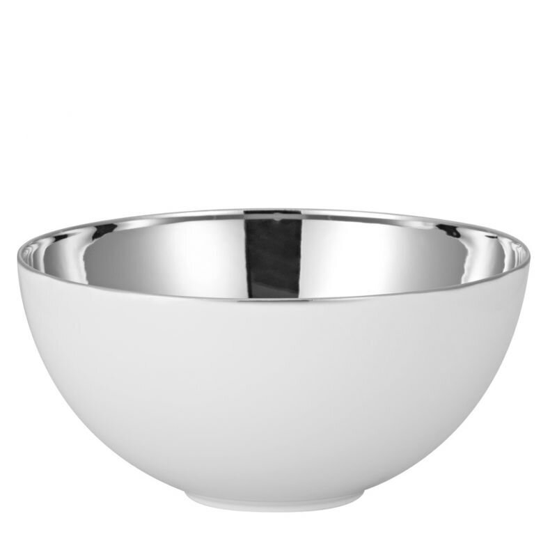 Rosenthal TAC 02 Skin Platinum Vegetable Bowl Open 13 3/4 inch, 135 ounce, MPN: 11280-403239-13335,…