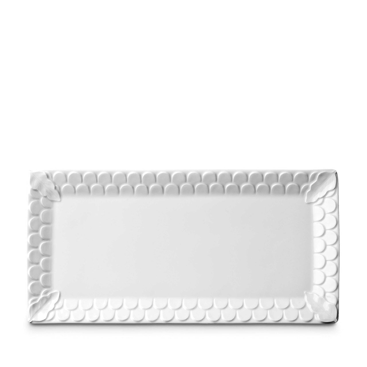 L'Objet Aegean Rectangular Platter White