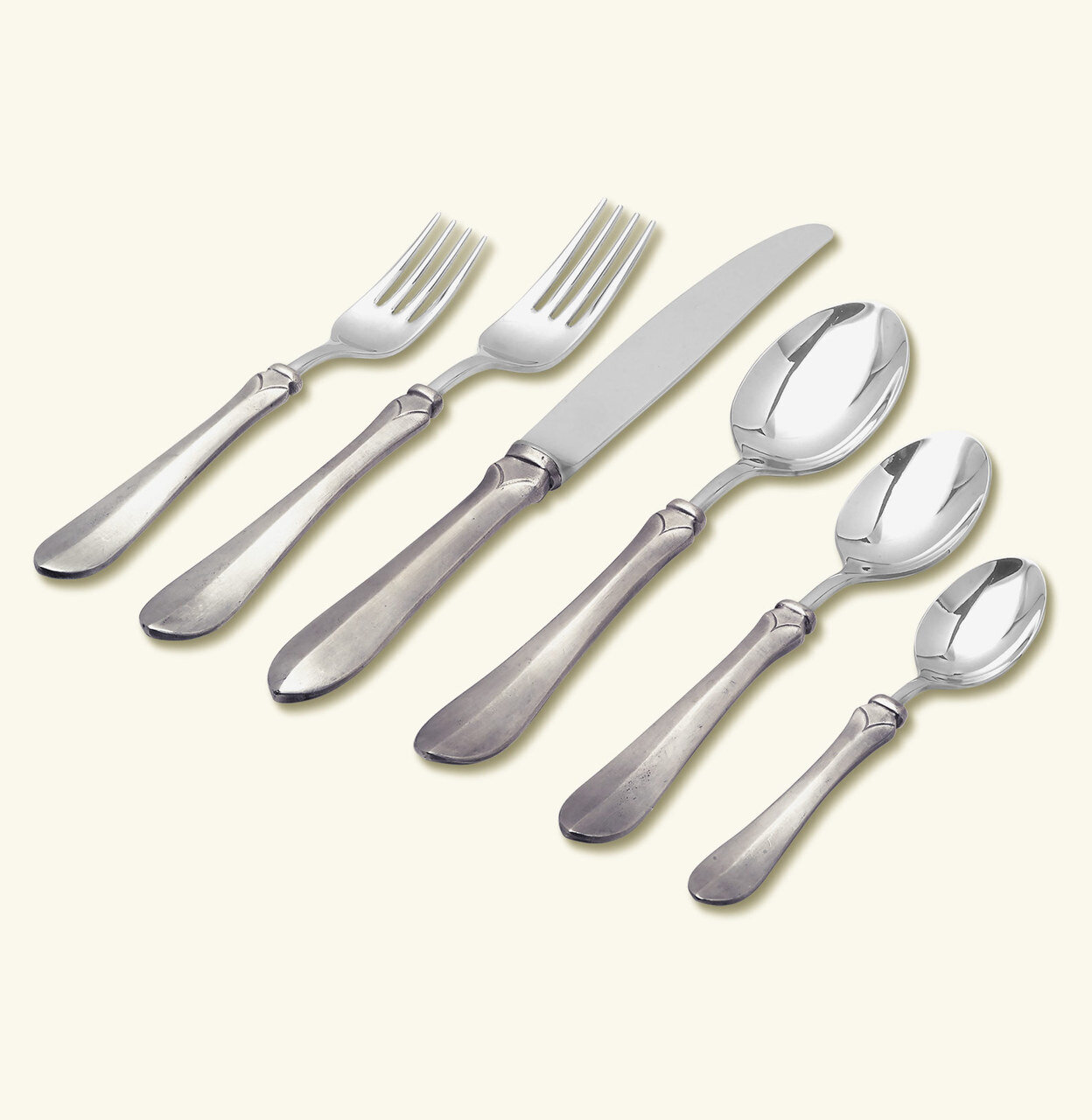 Match Pewter Sofia 6 Piece Place Setting