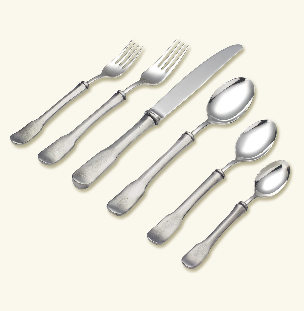 Match Pewter Olivia 6 Piece Place Setting