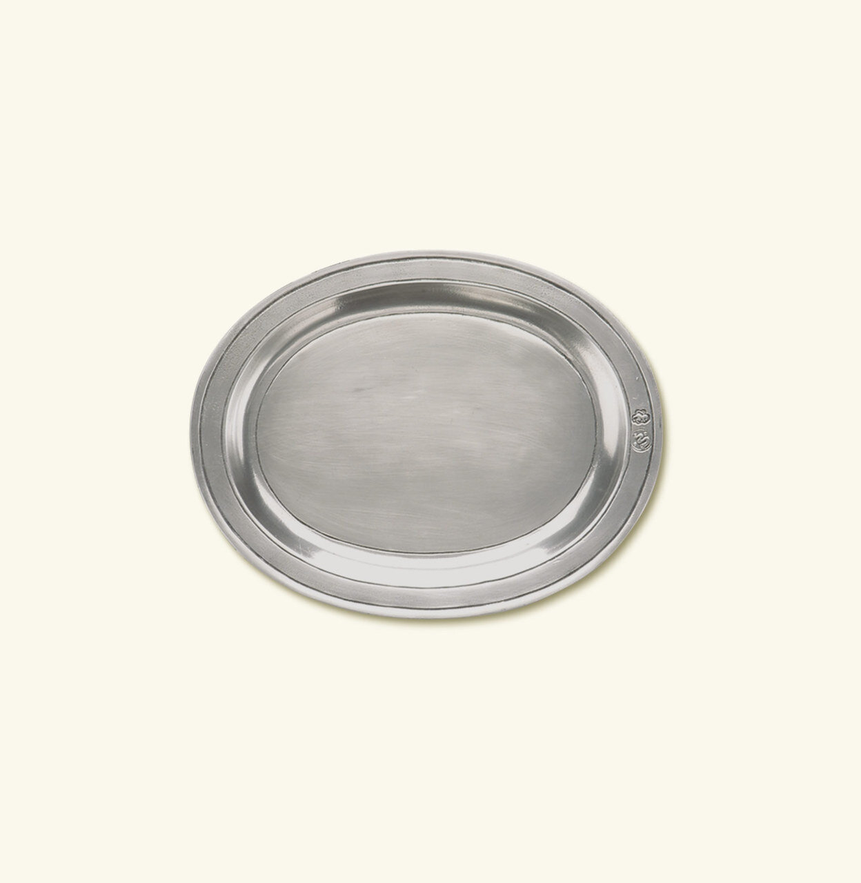 Match Pewter Oval Incised Tray Small 847.2