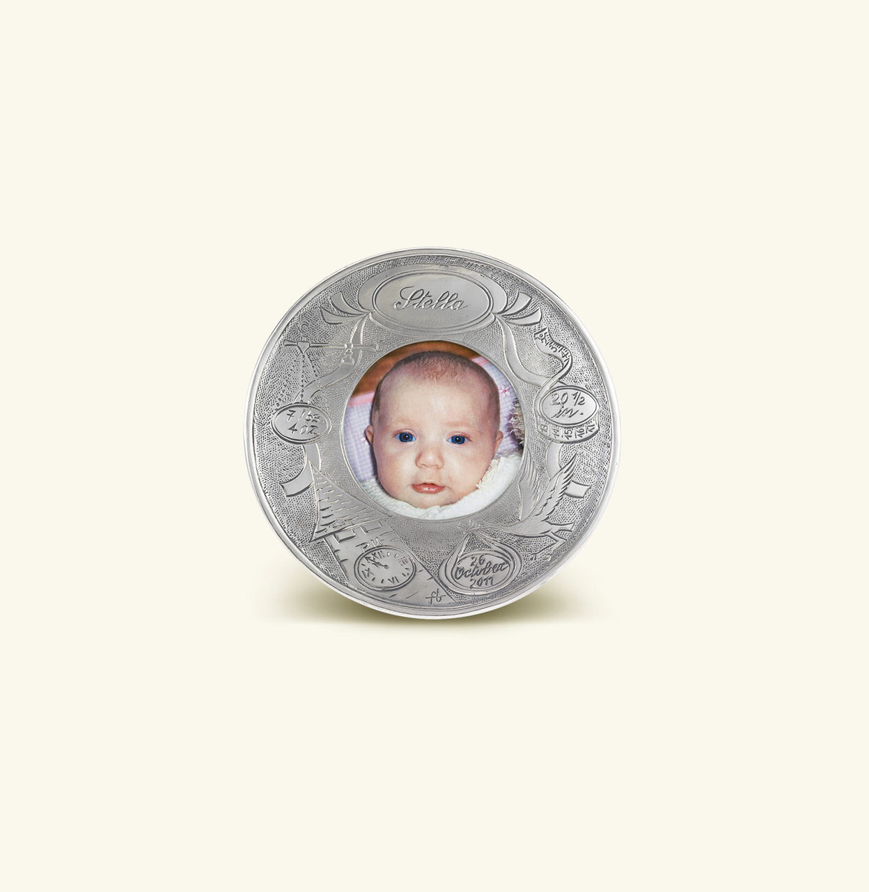 Match Pewter Baby Picture Frame 948