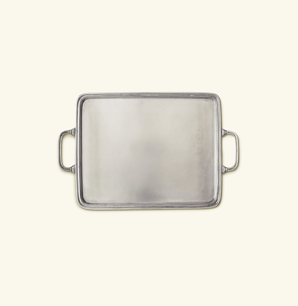 Match Pewter Rectangle Tray With Handles Medium 964.4