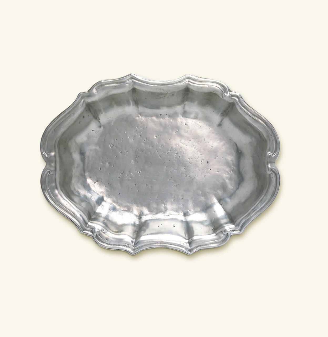 Match Pewter Queen Anne Oval Bowl a144.0