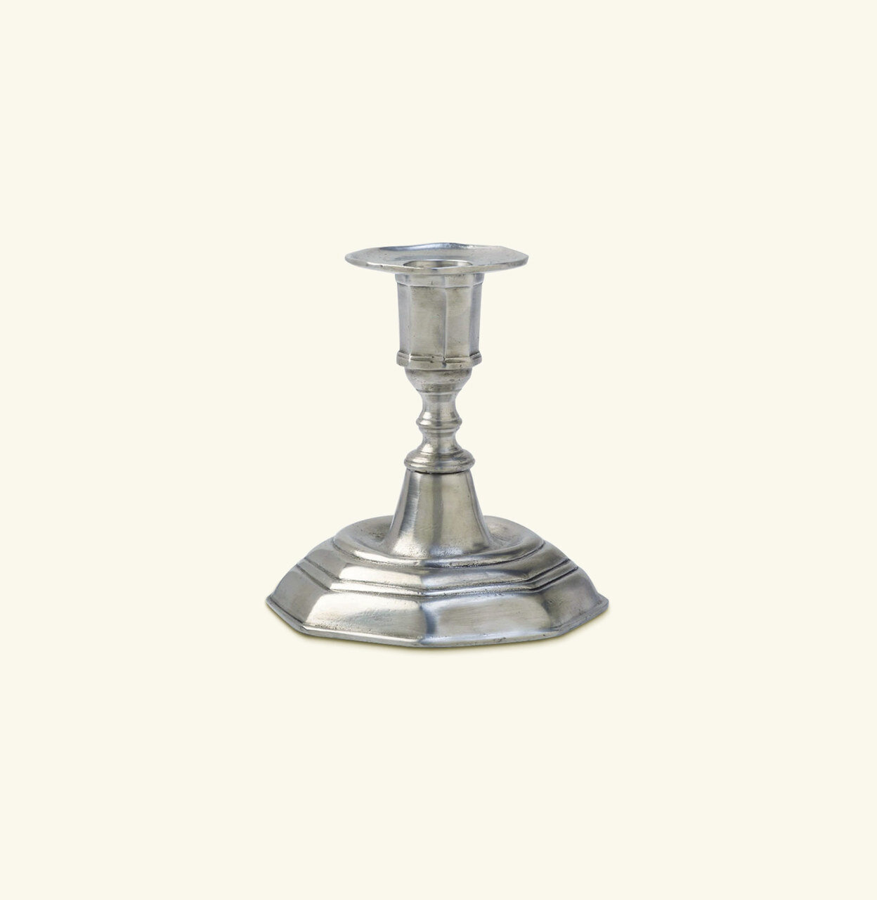 Match Pewter Genoa Candlestick Low a212.0