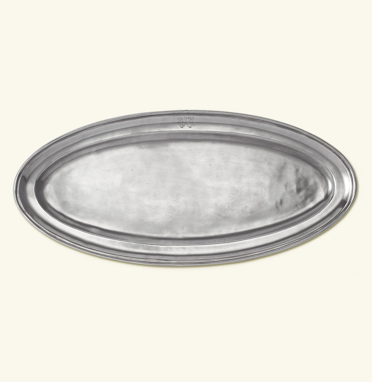 Match Pewter Oval Fish Platter Lungo a436.0