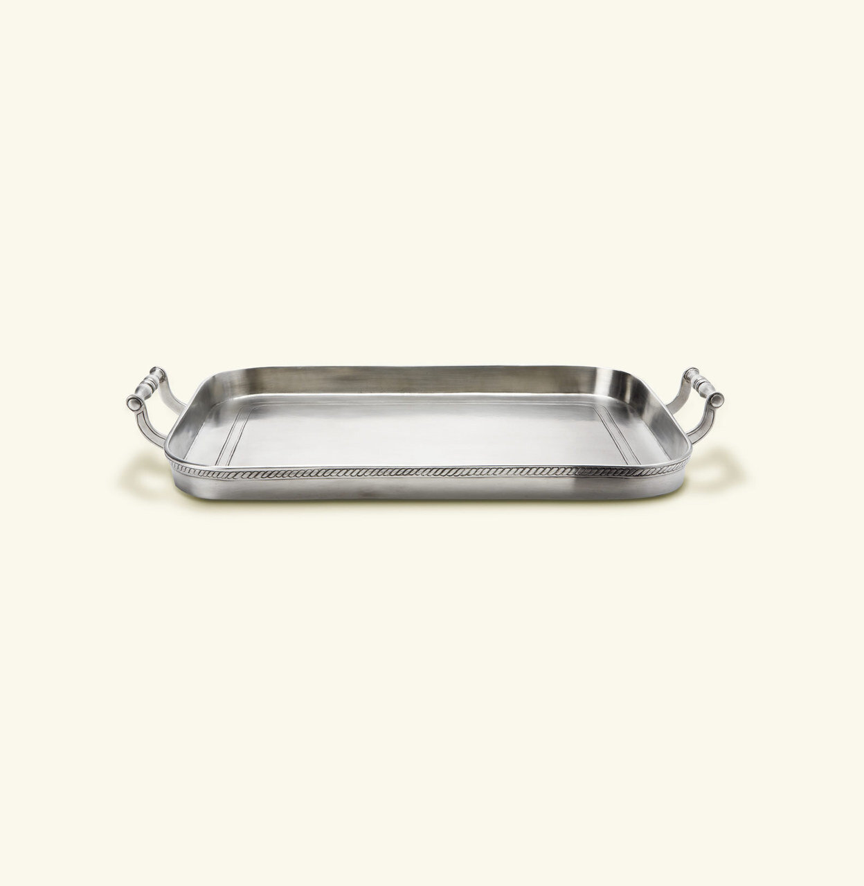 Match Pewter Gallery Tray With Handles Medium a798.0