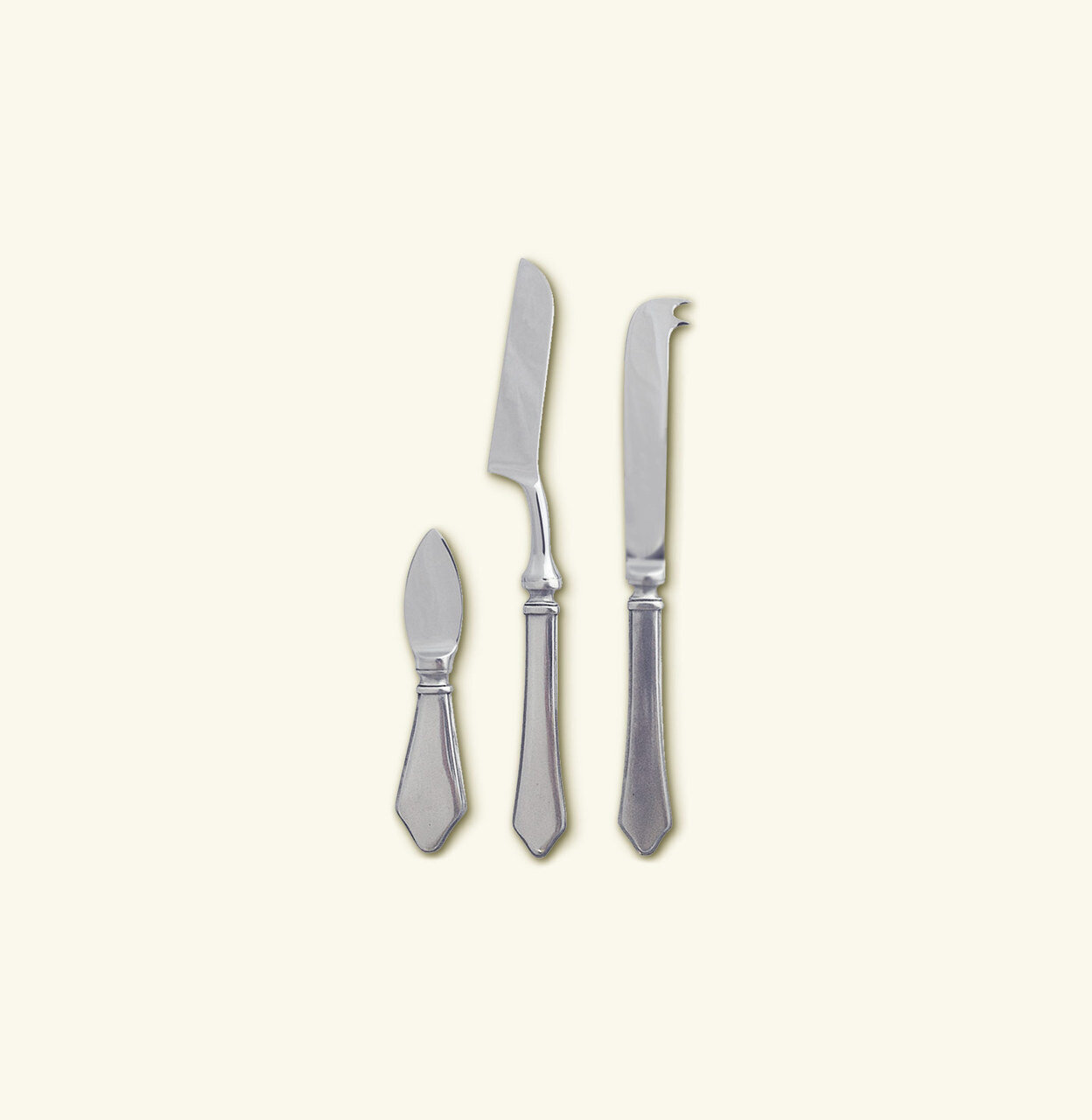 Match Pewter Cheese Knife Set
