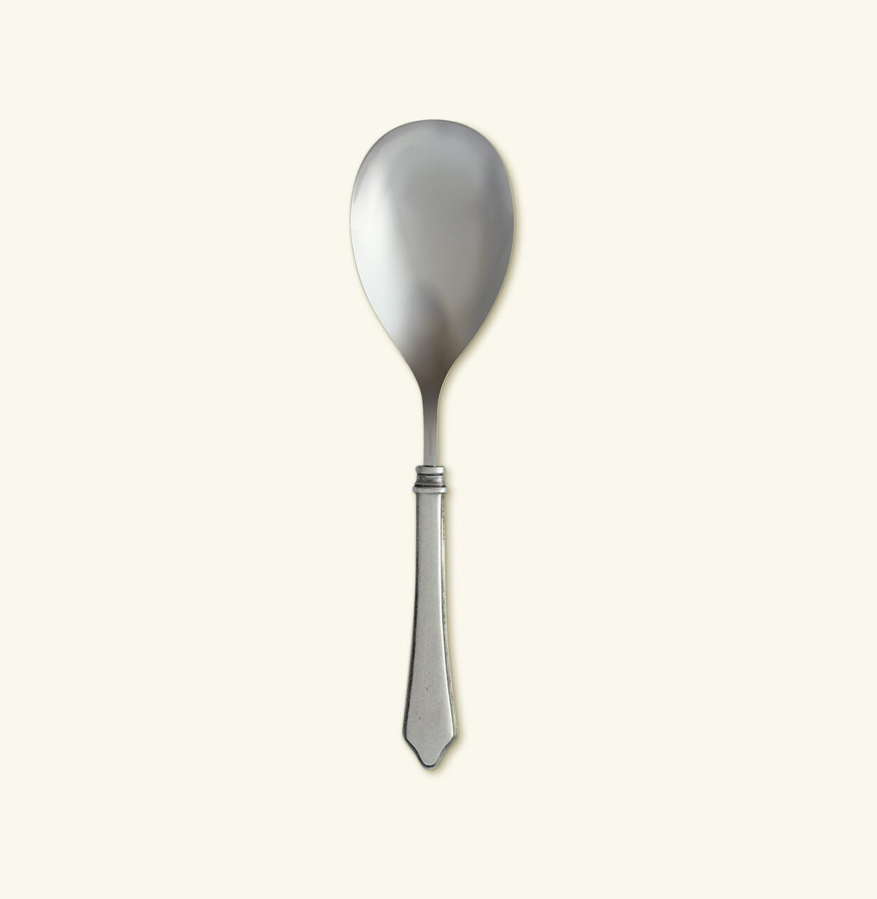 Match Pewter Wide Serving Spoon