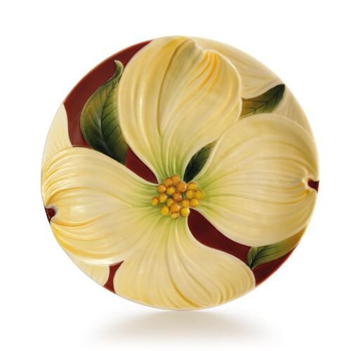 Franz Porcelain Autumn Memories Dogwood Ornamental Plate FZ01668, MPN: FZ01668,