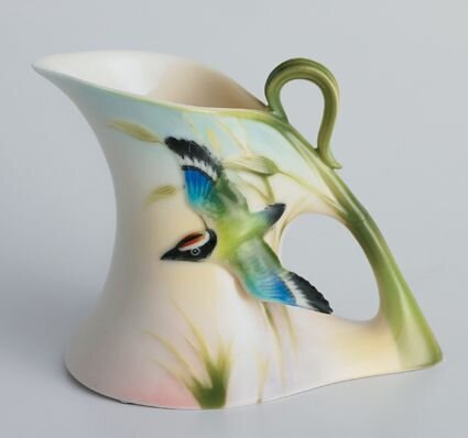 Franz Porcelain Bamboo Song Bird Creamer FZ00762