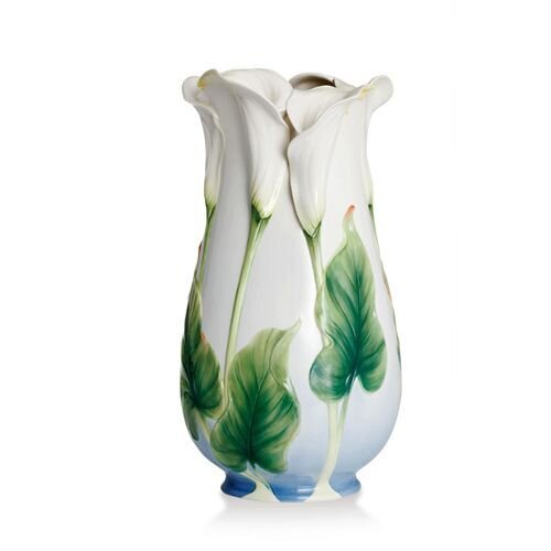 Franz Porcelain Calla Lily Mid Size Vase FZ02296