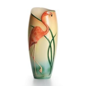 Franz Porcelain Flamingo Large Vase FZ00780