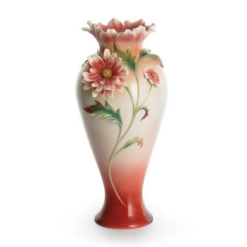 Franz Porcelain Gerbera Daisy Large Vase FZ01406