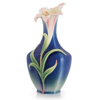 Franz Porcelain Lily Flower Mid Size Vase FZ02623