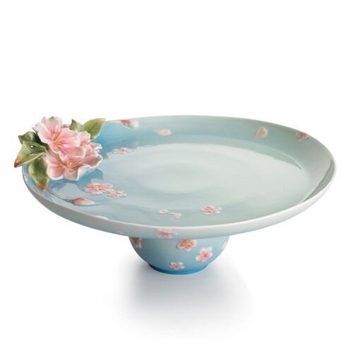 Franz Porcelain Sakura Flower Cake Plate FZ01516