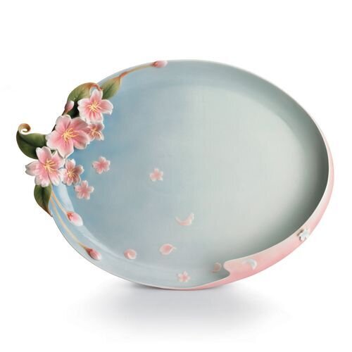 Franz Porcelain Sakura Flower Ornamental Platter FZ01518