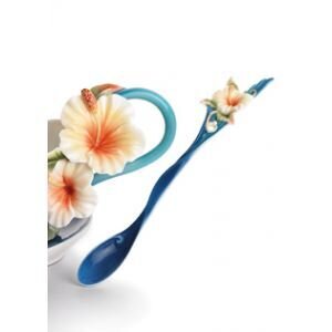 Franz Porcelain Tropical Beauty Hibiscus Flower Spoon FZ01780