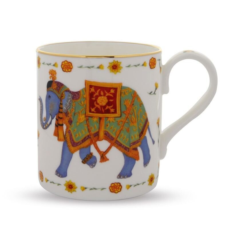 Halcyon Days Elephant White Mug BCCIE03MGG, MPN: 101/MG060, 5060171134565