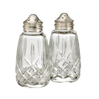 Waterford Lismore Salt And Pepper 4 Inch Tall