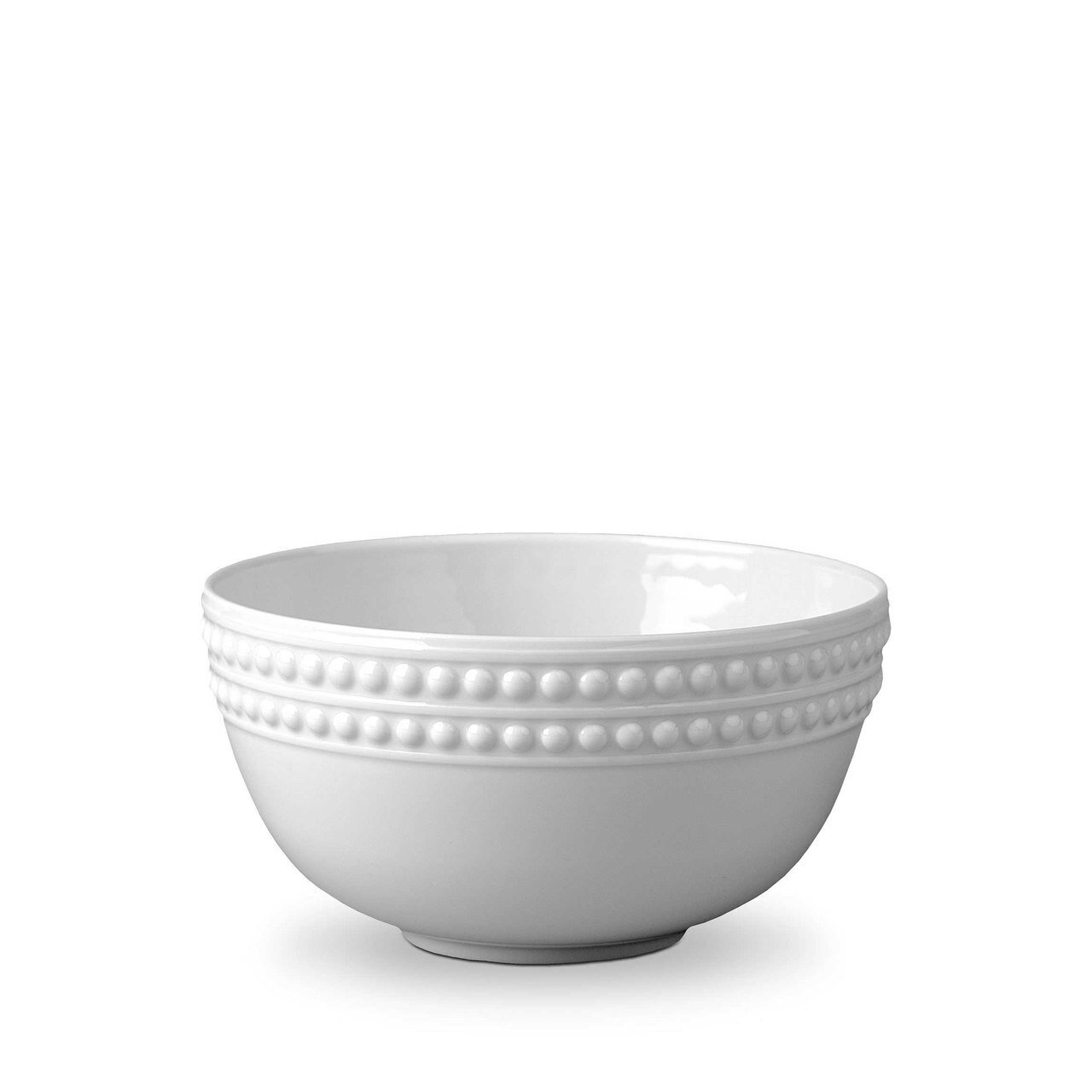 L'Objet Perlee Cereal Bowl White