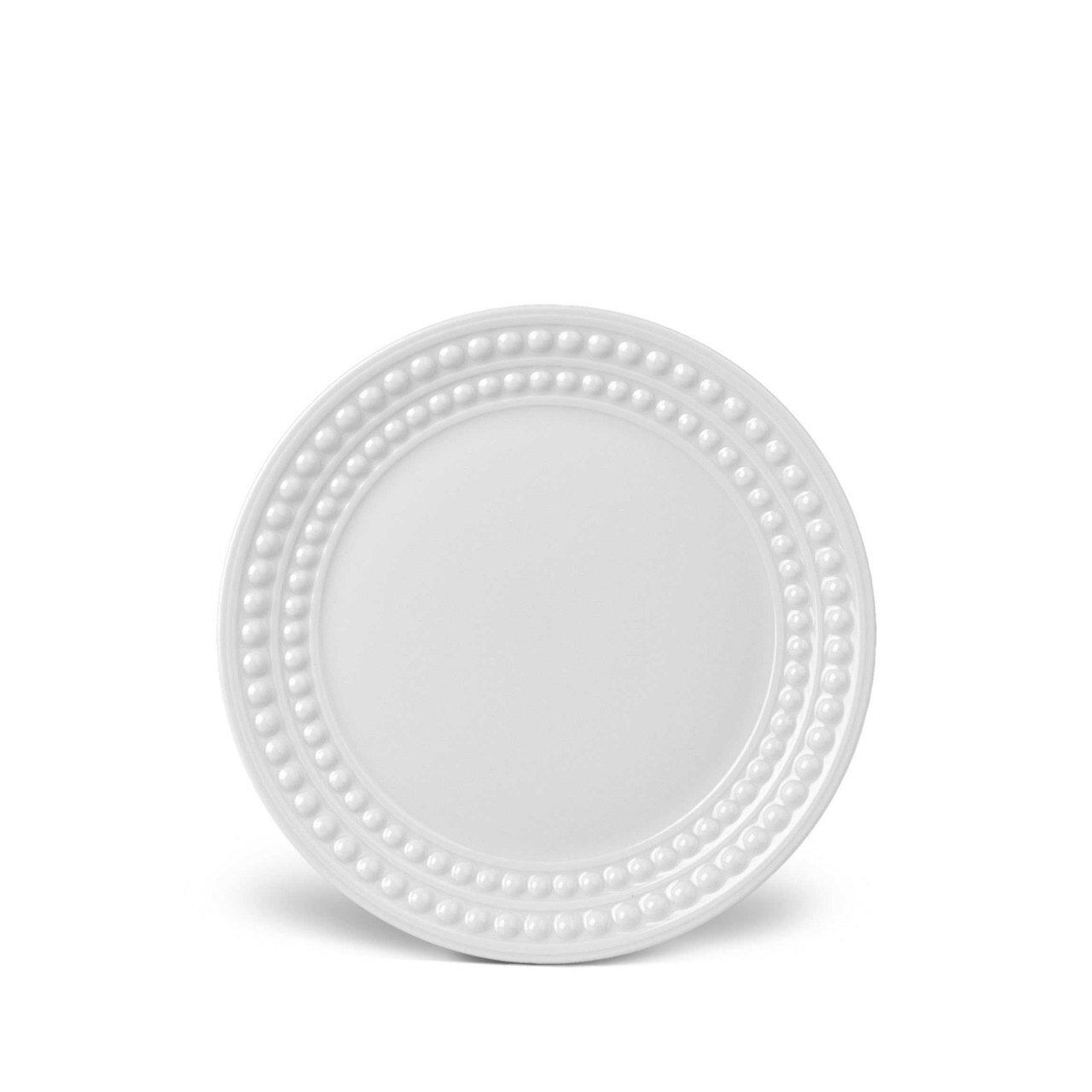 L'Objet Perlee Bread and Butter Plate White