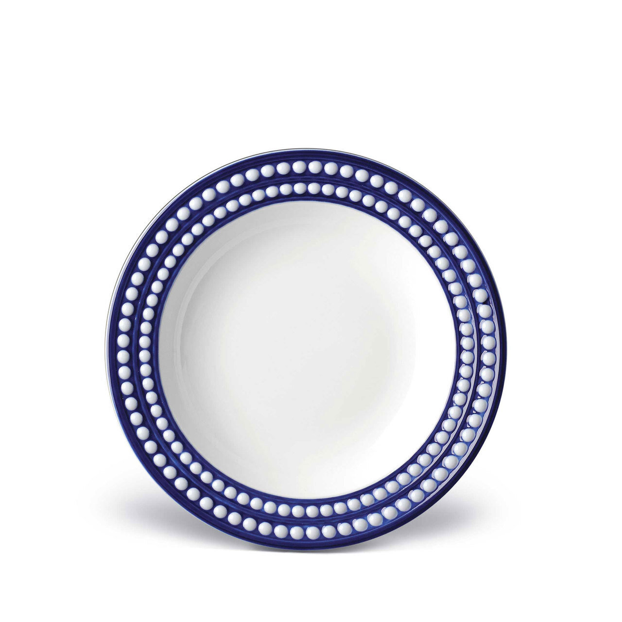 L&#39;Objet Perlee Soup Plate Bleu, MPN: PR430,