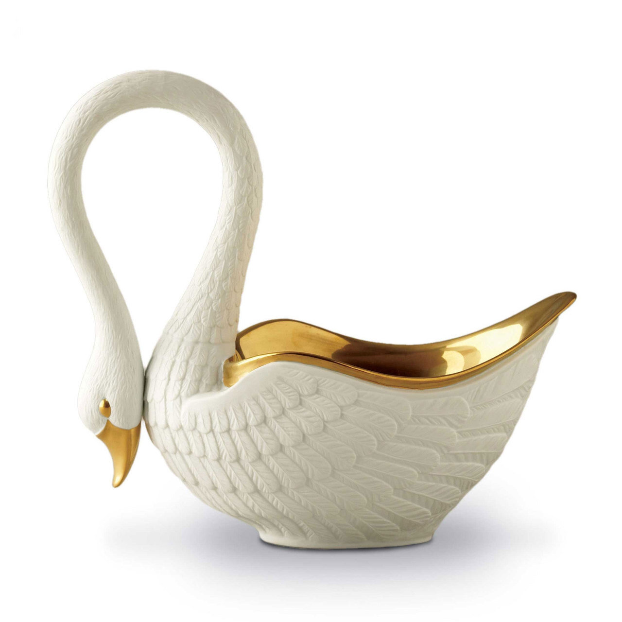 L'Objet Swan White Large Bowl