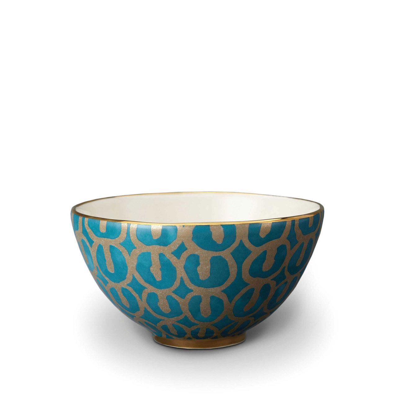 L&#39;Objet Fortuny Ashanti Teal Cereal Bowl Set of Four, MPN: LPF64, 816279012077